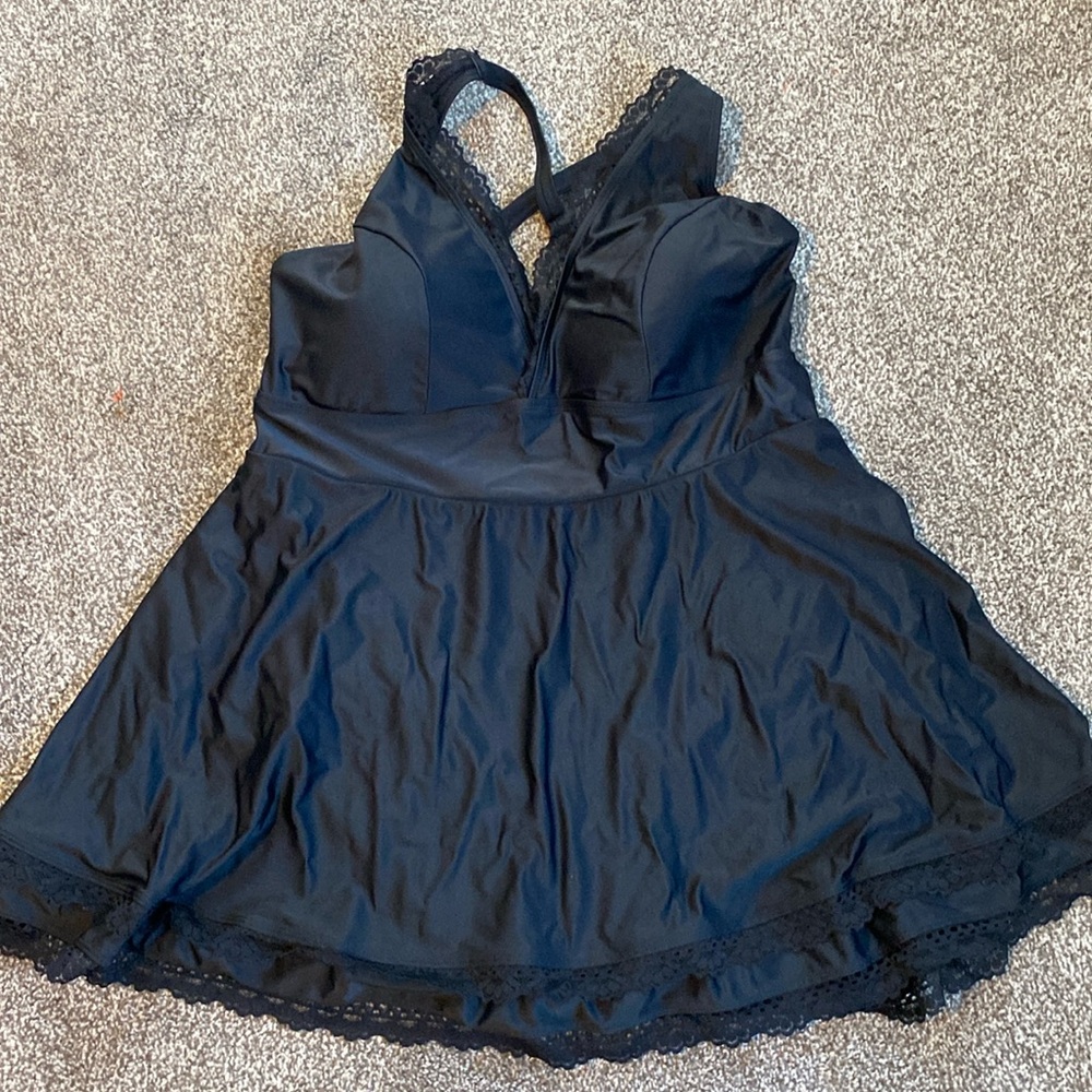 Torrid 1 piece swimsuit. Sz 2